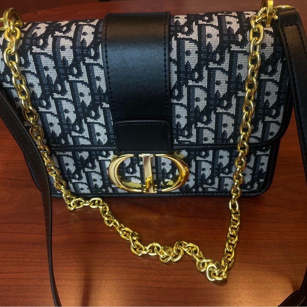 CD mirror monogram purse